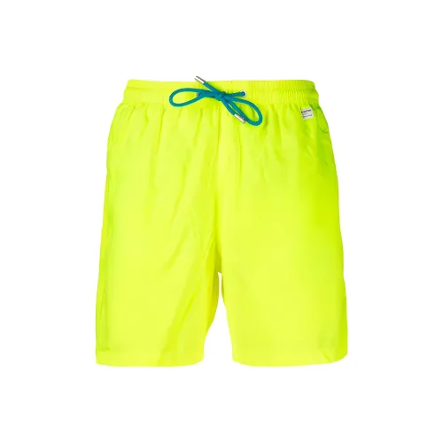 MC2 SAINT BARTHELEMY SS23 Пляжные шорты Мужские Неоново-желтые