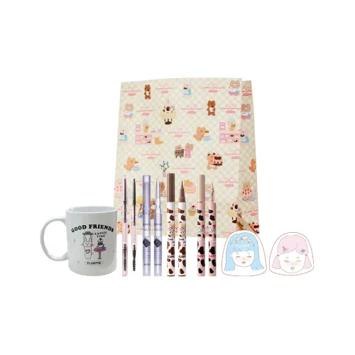 FLORTTE Сердцебиение Best Selling Набор для макияжа глаз Легко смешивается Естественный Eyeliner Ручка Silkworm Карандаш для теней для век