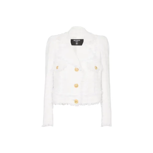BALMAIN Белые Женские Куртки