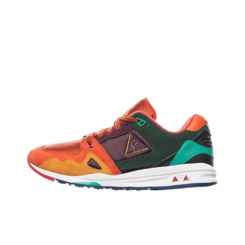 Le Coq Sportif Беговые кроссовки Низкий верх Оранжевый Коричневый Зеленый Мужской