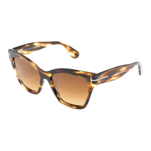 TF Ацетат Нерегулярная форма Солнцезащитные очки Женские Черепаховый