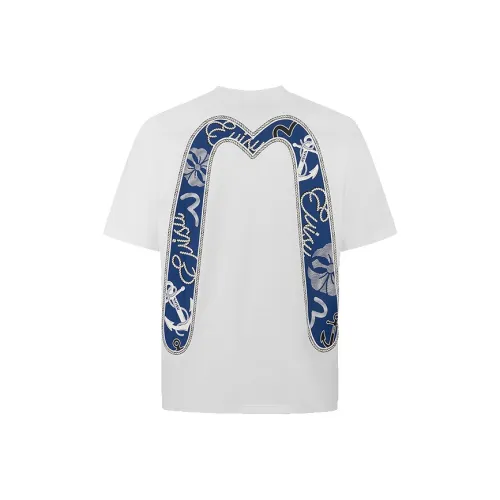 EVISU 2025 Летний T-Shirt Мужской
