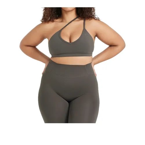 ONER ACTIVE Timeless Strappy Bralette Бюстгальтер Женский 1 Пачка Темно-серый Коричневый Умбра