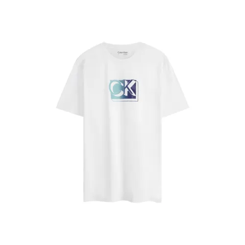 Calvin Klein YAA Moon Белая Мужская T-Рубашка