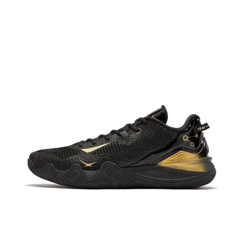 PEAK Баскетбольные кроссовки Low Top Черный Золото Мужской