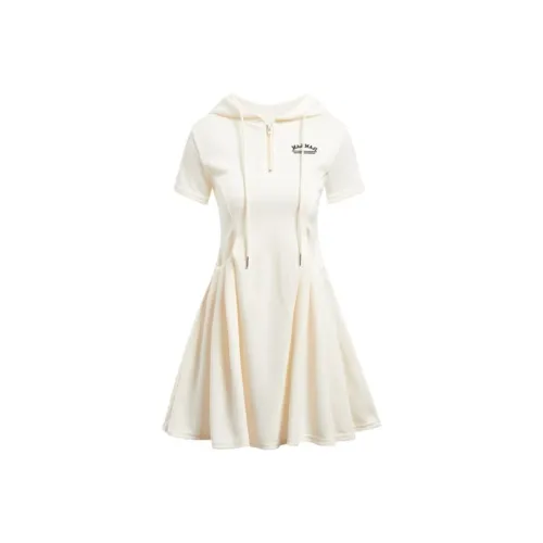 MISTVB Короткий рукав Платье Женское