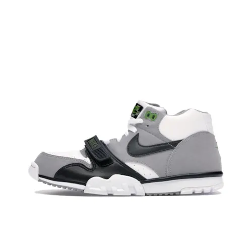 Nike Air Trainer 1 Slip-Resistant Abrasion-Resistant MID Топ Кроссовки для тренировок Унисекс Белый Серый