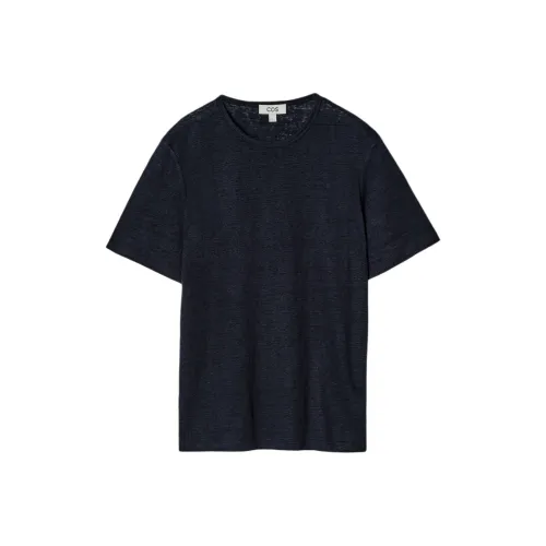 COS Темно-синие мужские футболки T