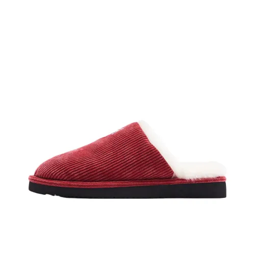 KITH Classic Cord Аbrasion Resistant Slip Resistant Домашние тапочки Унисекс Красный