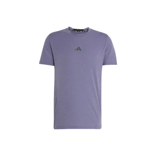 Adidas D4TAEROREADY T Рубашка Мужская Мягкая Фиолетовая
