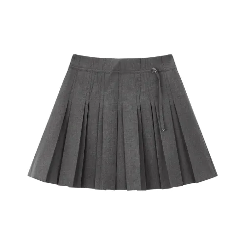 PEACEBIRD Повседневные короткие юбки для женщин