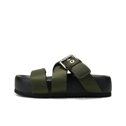 SGIRL TWTW ПУ (полиуретан) Полиуретан Подкладка Устойчивый к истиранию Слипоны Женские Яшмовый