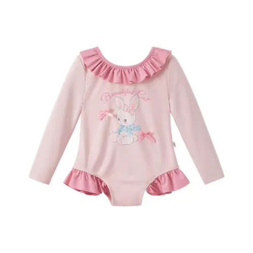 JELLYBABY Детский купальник розовый для детей 3-7 лет