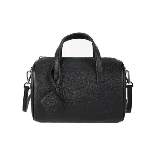 Британский музей Синтетическая кожа Бостон Сумка Подушка Сумка Женская Черная Бежевая