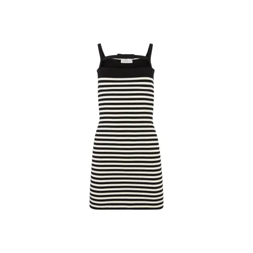 NINA RICCI Черный/Белый Женские Слиплатья