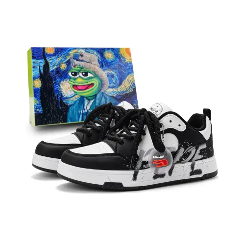 Кроссовки для скейтбординга Pepe The Frog Low Top Unisex