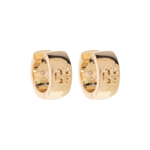 TORY BURCH Серьги из латани Женские Золотые