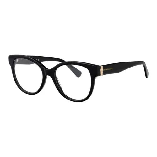 LONGCHAMP Ацетат Кошачий глаз Оправы для очков Женские Черный