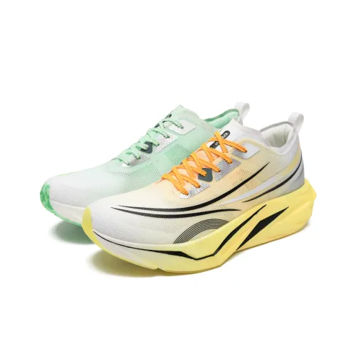 ULOVAZN Низкий топ Детские беговые кроссовки Желтый Зеленый Несовпадающие Подростки