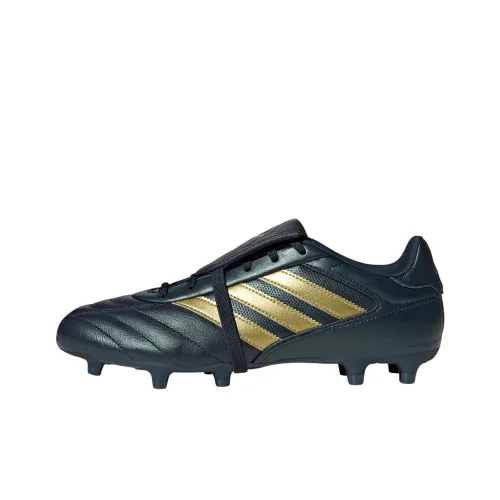 Adidas COPA GLORO 2 Slip-resistant Abrasion-resistant Football Cleats Unisex Black Gold Adidas COPA GLORO 2 Противоскользящие Износостойкие Футбольные бутсы Унисекс Черный Золото
