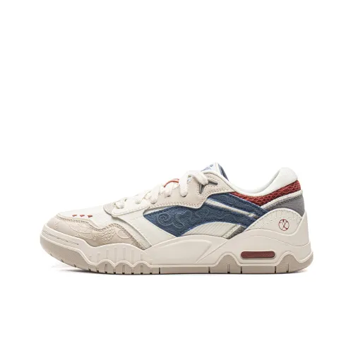 LINING Moon White 3 Скейтборд Кроссовки Низкие Синие Белые Женские