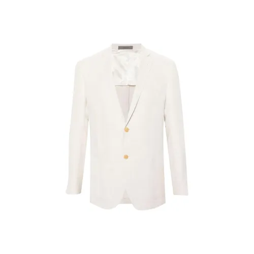 Corneliani SS24 Бизнес-костюм Пальто Мужской Миндально-бежевый