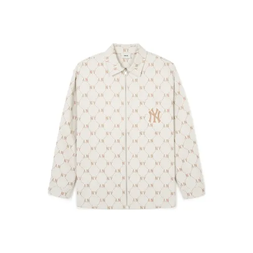 Mlb Base Logo SS24 New York Yankees Куртки и Пальто Унисекс Кремовый