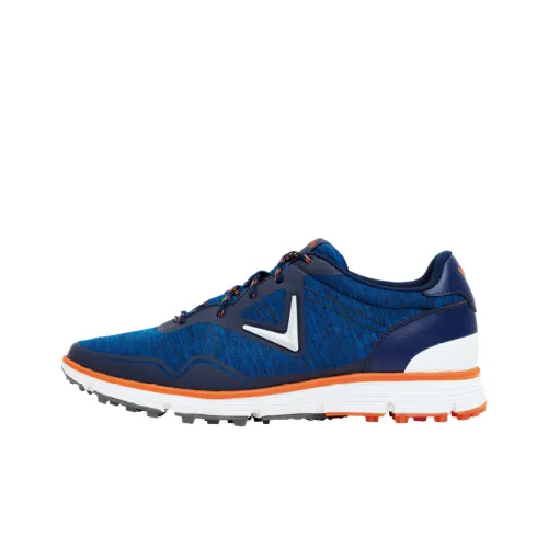 Callaway Slip-resistant Abrasion-resistant Низкий топ Golf Shoes Мужские Темно-синий