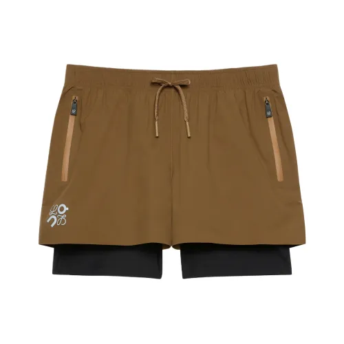 On x LOEWE Performance SS25 Спортивные шорты Женские Умбра