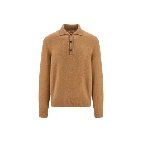 Ferragamo Поло Мужское Коричневое