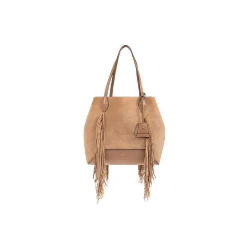 Jimmy Choo Замша Сумка через плечо Женская Коричневая