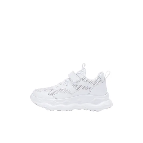 SHIBU Дышащий Устойчивый к растяжению и Устойчивый к истиранию Низкий Топ KIDS Lifestyle Shoes Белый Детский