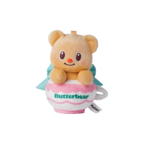 PLZDOT Butter Bear Leisure Holiday Collection Слепые коробки Один Mystery Коробка Целая коробка 6 шт