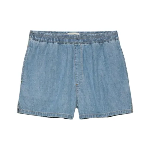 ARITZIA SS25 Деним FORUM 90-е Мягкий Lo Шаговый шов Деним Короткие Джинсовые шорты Женские