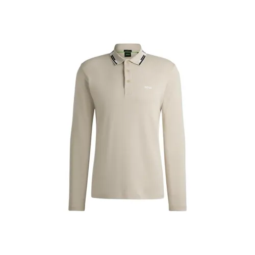 Hugo Boss Поло Мужское Бежевое