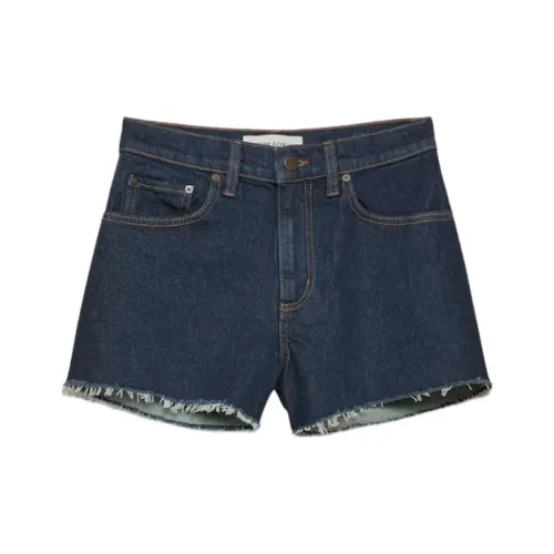 ARITZIA SS25 Denim Forum Jodie CURVE Fit Hi Step Stitch Mini Denim Short Women's