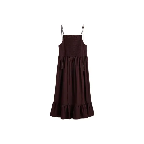 H&M Темно-кофейные Женские Слиплатья