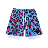 Леопард-Claw Розовый + Молния Буквенный знак