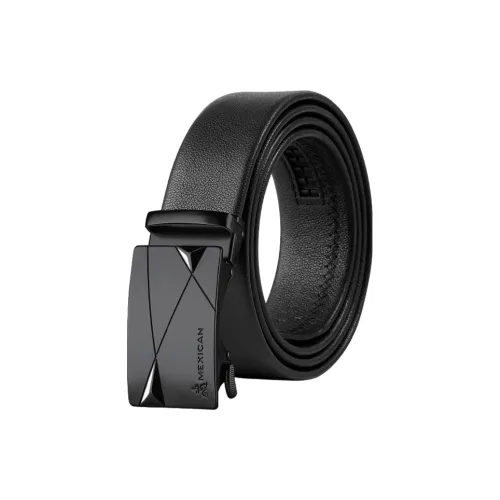 MEXICAN Ремни из коровьей кожи Мужской 3,5 см