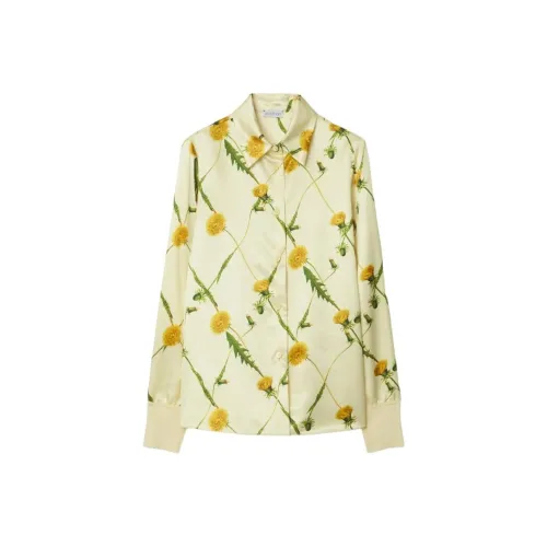 Burberry Рубашка Женская Напиточно-Желтая