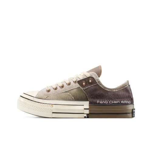 Feng Chen Wang Canvas Shoes Low Top Коричневый Унисекс