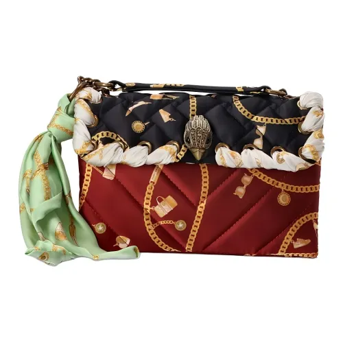 Kurt Geiger London Kensington Нейлоновая Сумка через плечо Женская Черная Красная