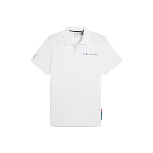 PUMA BMW M Motorsport Поло Мужское PUMA Белый