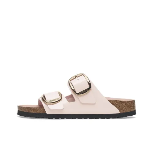 Birkenstock Arizona Big Buckle Шлепанцы Женские Белые Обычный Свободный крой