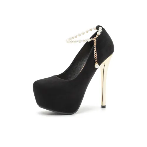 GOSO Высокие каблуки Черные Женские