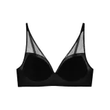 Черный [3D 3D-эффект Размер бюстгальтера + Легкий Дышащий]