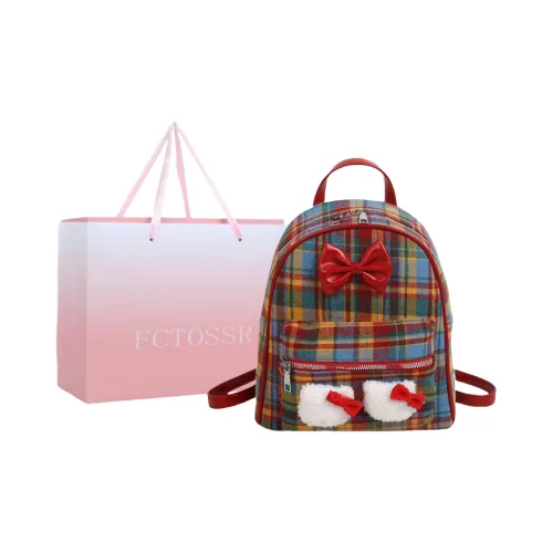 FCTOSSR Шерстяной рюкзак стандартный женский красный