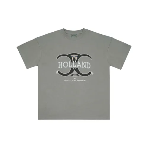 Ori Frederiqo Серый Унисекс T Рубашки