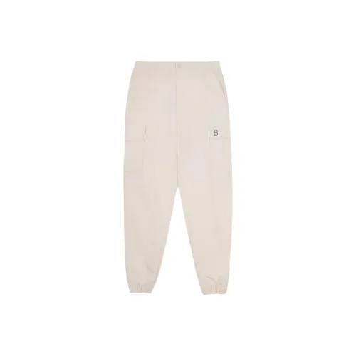 Mlb Base Logo SS24 Повседневные штаны Унисекс Кремовый