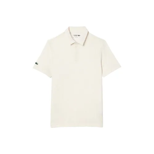 LACOSTE Collaboration Бежевая Мужская Поло